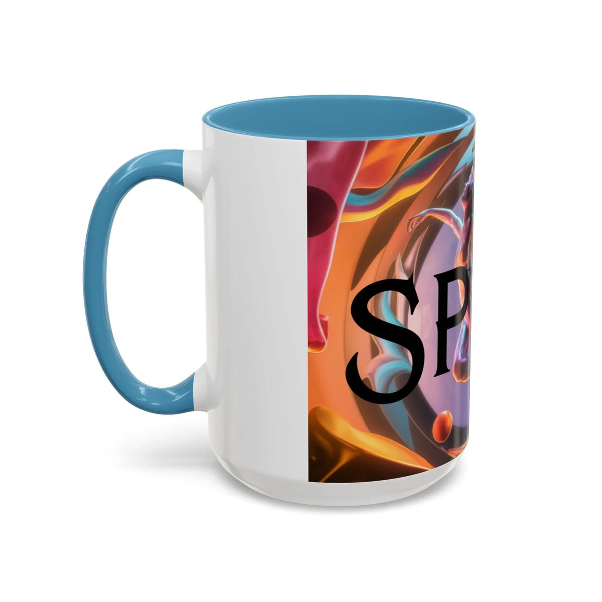 Accent Coffee Mug 11oz - Stylish & Fun - Under the Stars Babe - underthestarsbabe