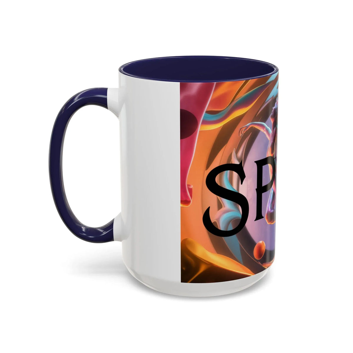 Accent Coffee Mug 11oz - Stylish & Fun - Under the Stars Babe - underthestarsbabe