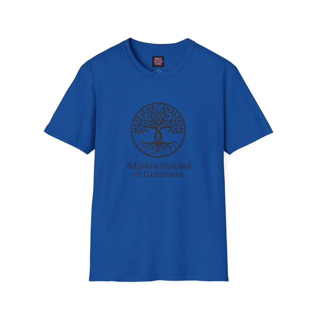 Adinkra Symbol of Greatness Unisex Softstyle T-Shirt - Under The Stars Babe - underthestarsbabe