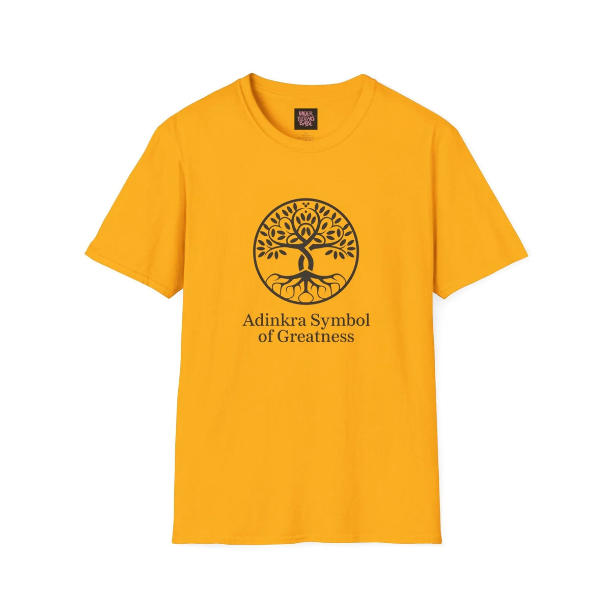 Adinkra Symbol of Greatness Unisex Softstyle T-Shirt - Under The Stars Babe - underthestarsbabe