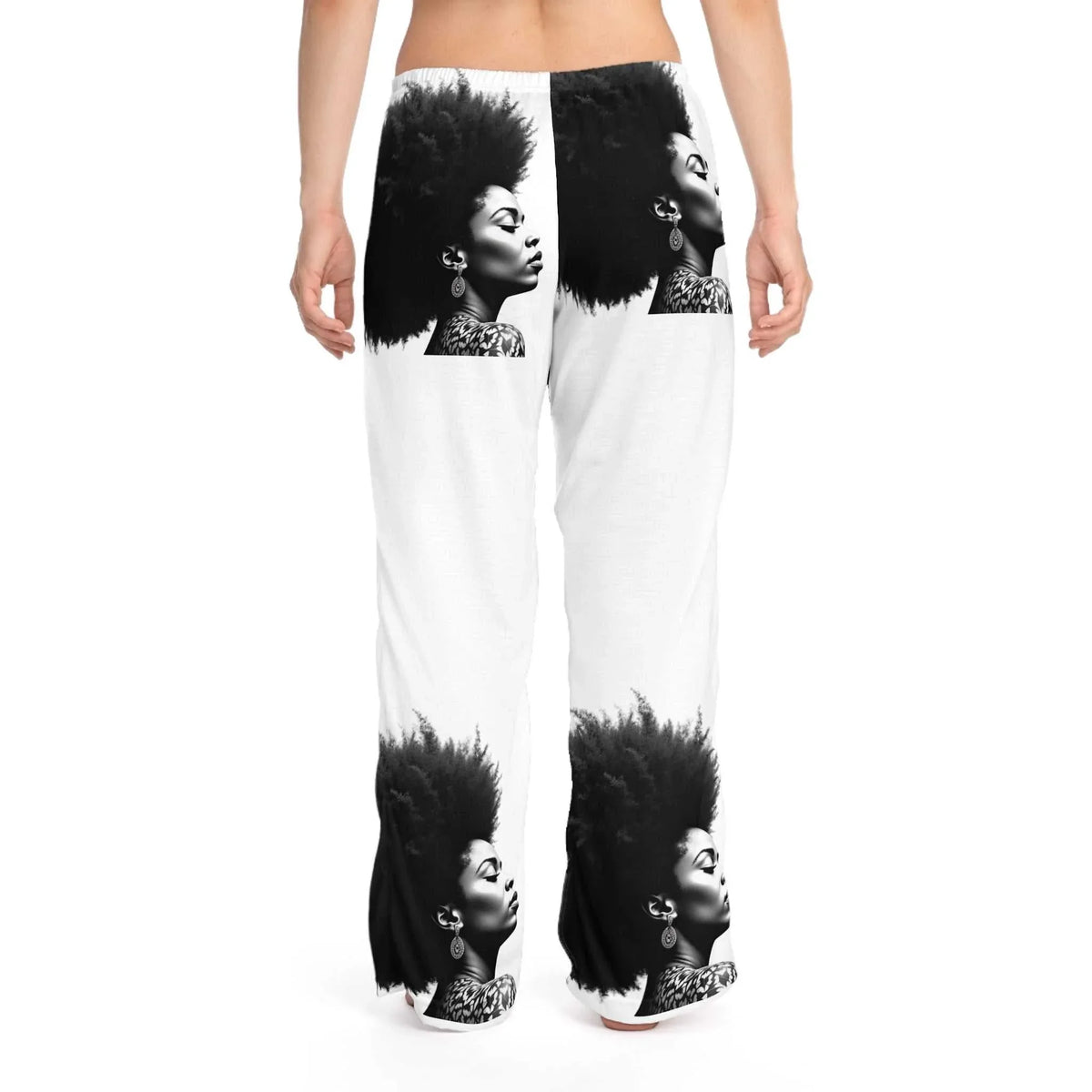 Celestial Loungewear Afro Kisses Cocoa Wishes Pajama Pants - underthestarsbabe