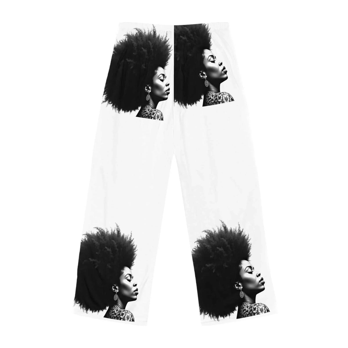Celestial Loungewear Afro Kisses Cocoa Wishes Pajama Pants - underthestarsbabe