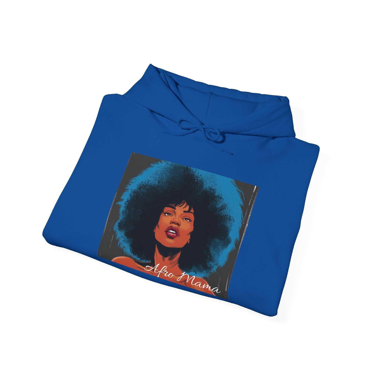 Afro Mama Hooded Sweatshirt - Unisex Heavy Blend™ Cozy & Stylish - underthestarsbabe