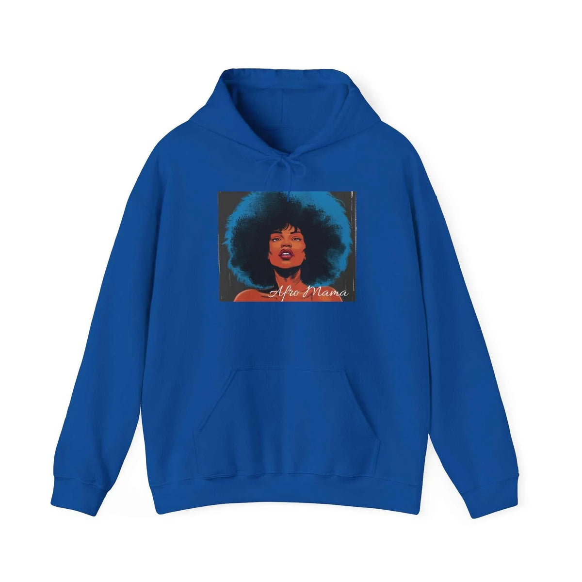 Afro Mama Hooded Sweatshirt - Unisex Heavy Blend™ Cozy & Stylish - underthestarsbabe