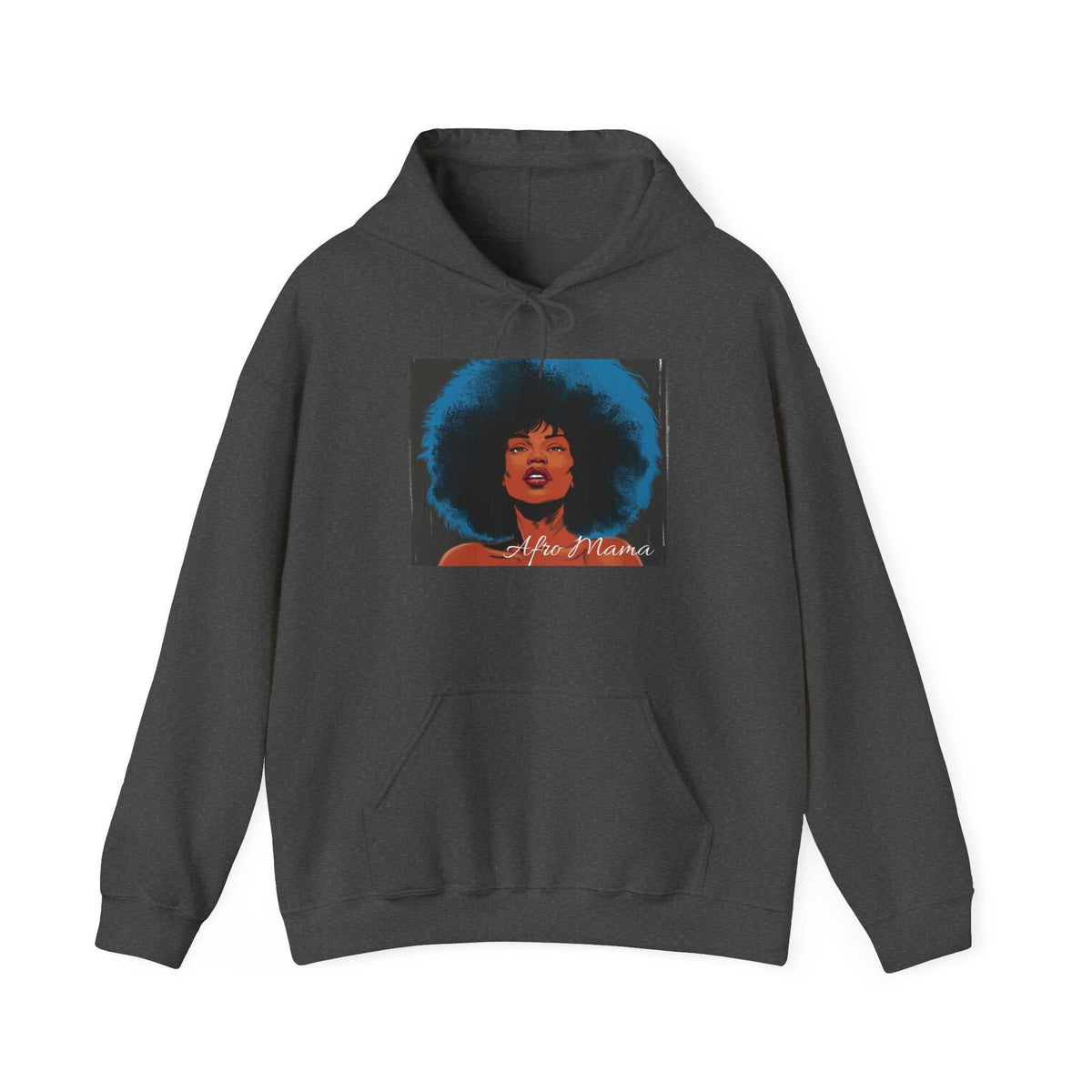 Afro Mama Hooded Sweatshirt - Unisex Heavy Blend™ Cozy & Stylish - underthestarsbabe