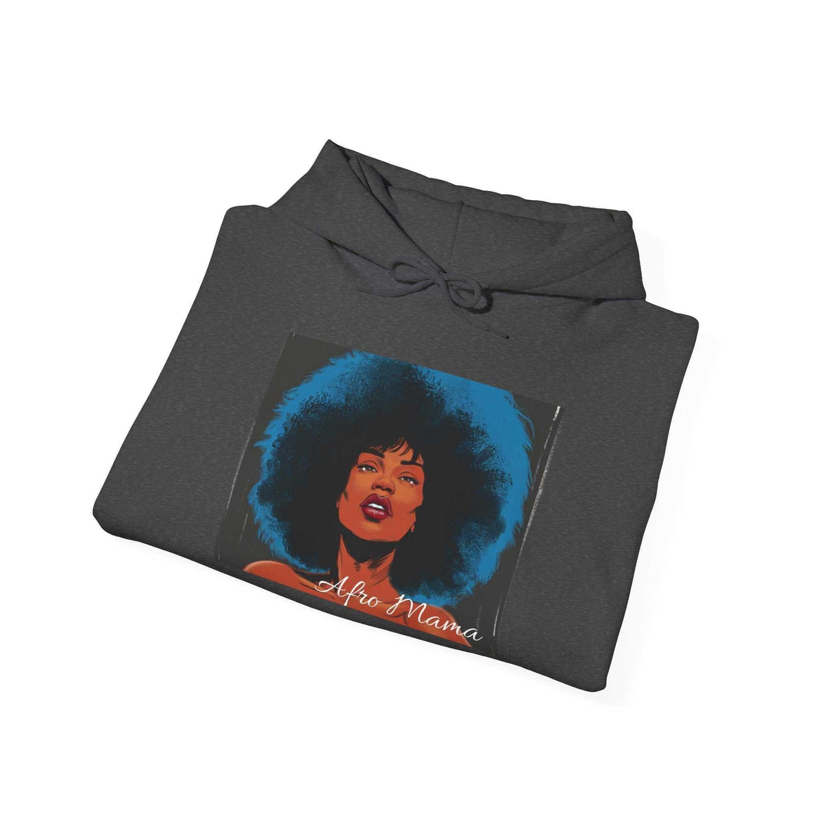 Afro Mama Hooded Sweatshirt - Unisex Heavy Blend™ Cozy & Stylish - underthestarsbabe