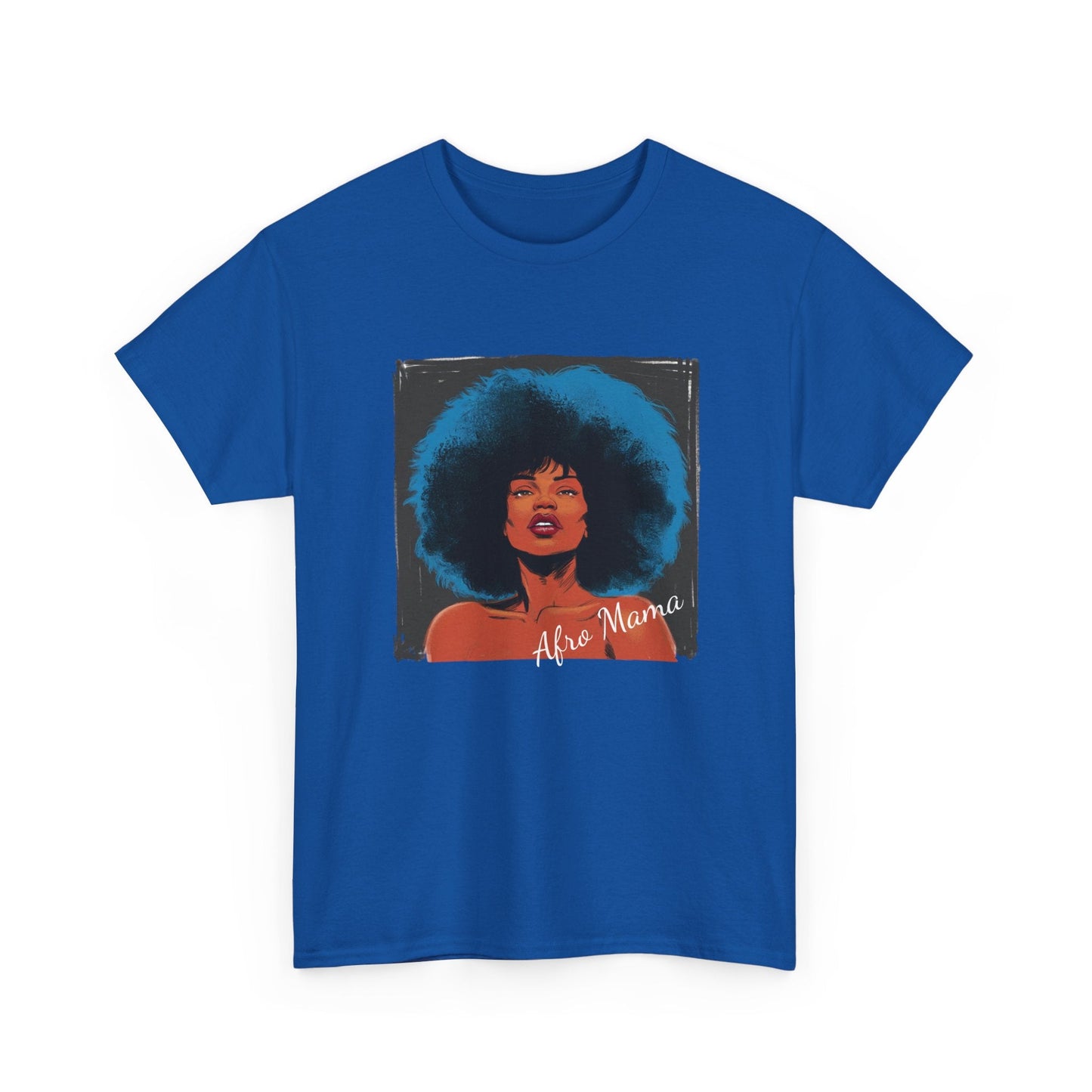 Afro Mama Unisex Heavy Cotton Tee - underthestarsbabe