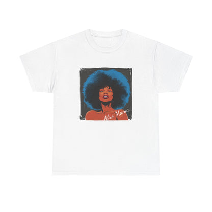 Afro Mama Unisex Heavy Cotton Tee - underthestarsbabe