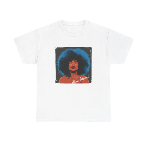 Afro Mama Unisex Heavy Cotton Tee - underthestarsbabe