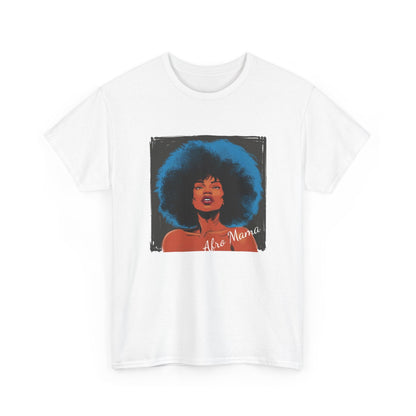 Afro Mama Unisex Heavy Cotton Tee - underthestarsbabe
