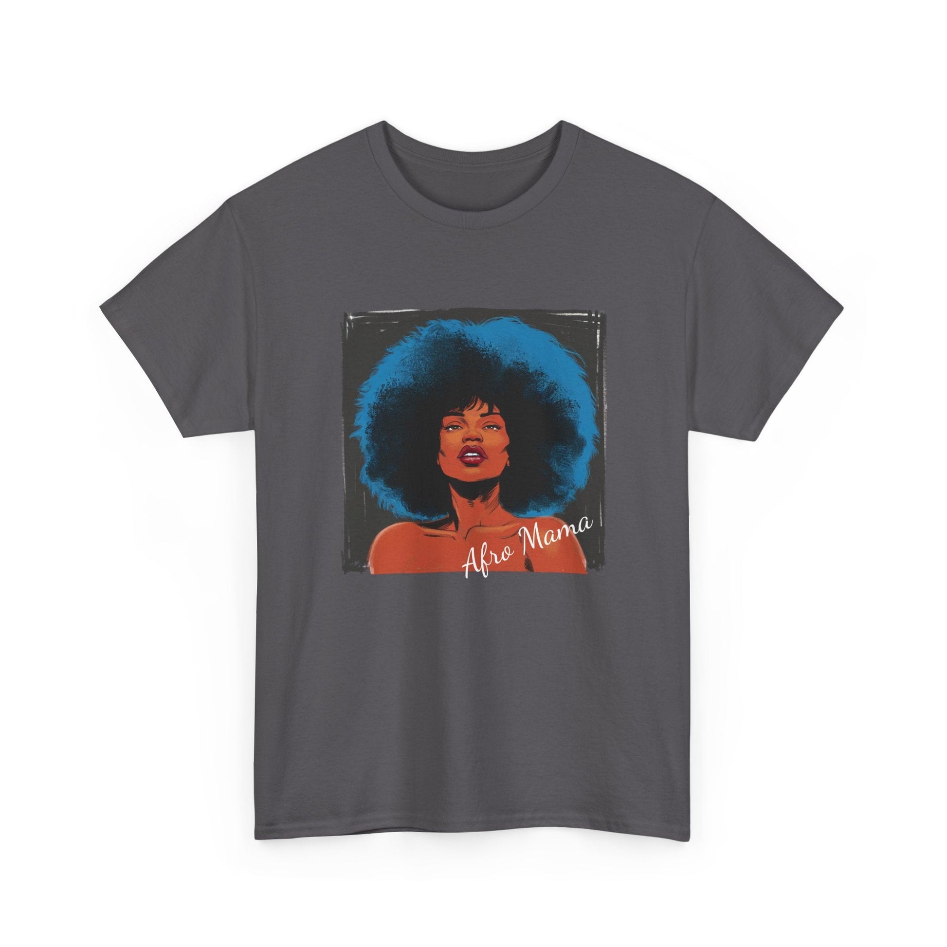 Afro Mama Unisex Heavy Cotton Tee - underthestarsbabe