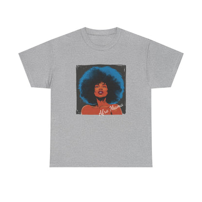 Afro Mama Unisex Heavy Cotton Tee - underthestarsbabe