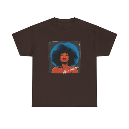 Afro Mama Unisex Heavy Cotton Tee - underthestarsbabe