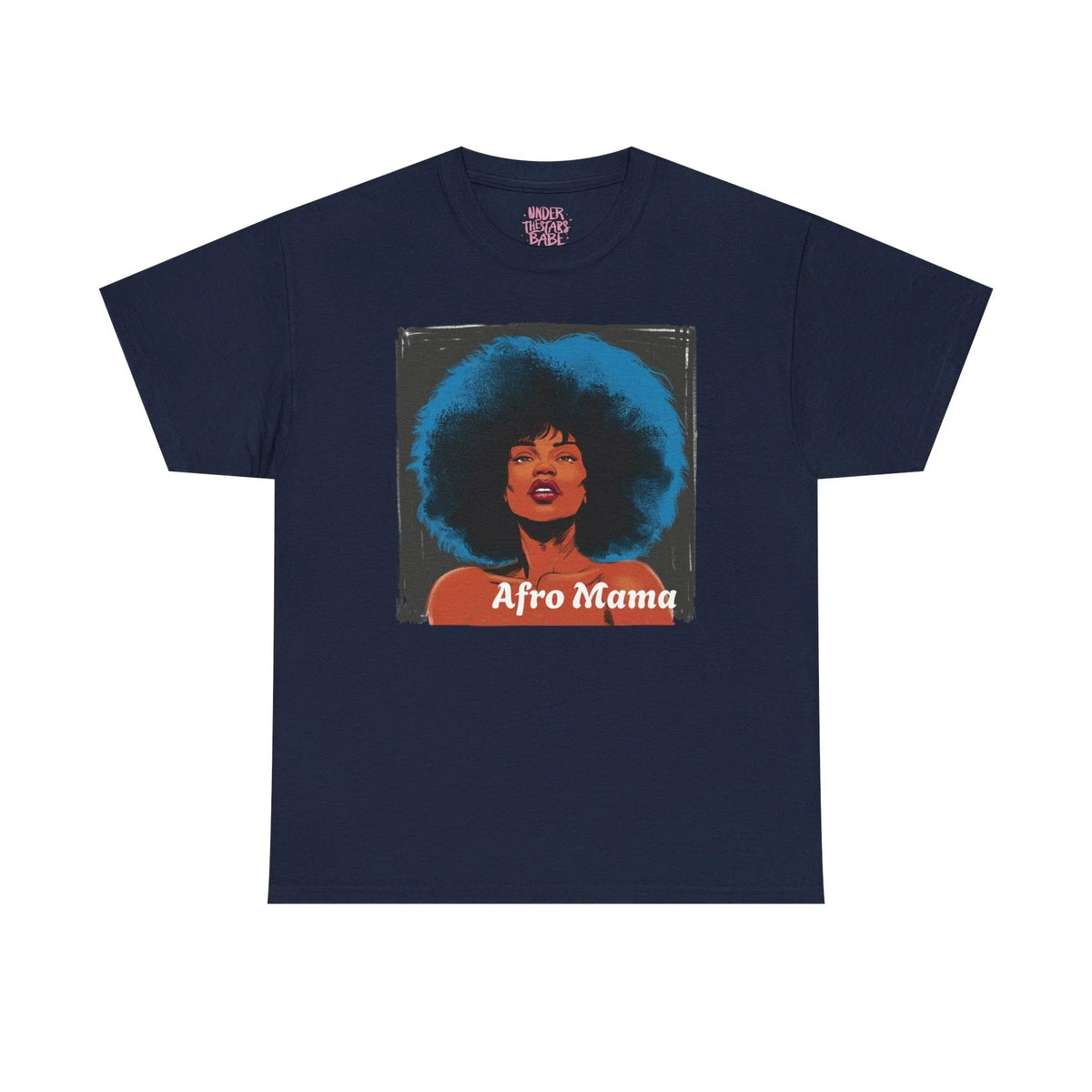 Afro Mama Unisex Tee | Bold Cultural Style & Comfort - underthestarsbabe