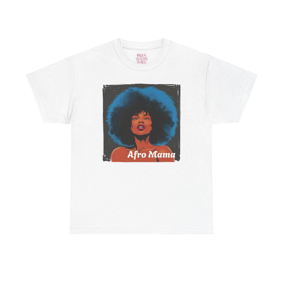 Afro Mama Unisex Tee | Bold Cultural Style & Comfort - underthestarsbabe
