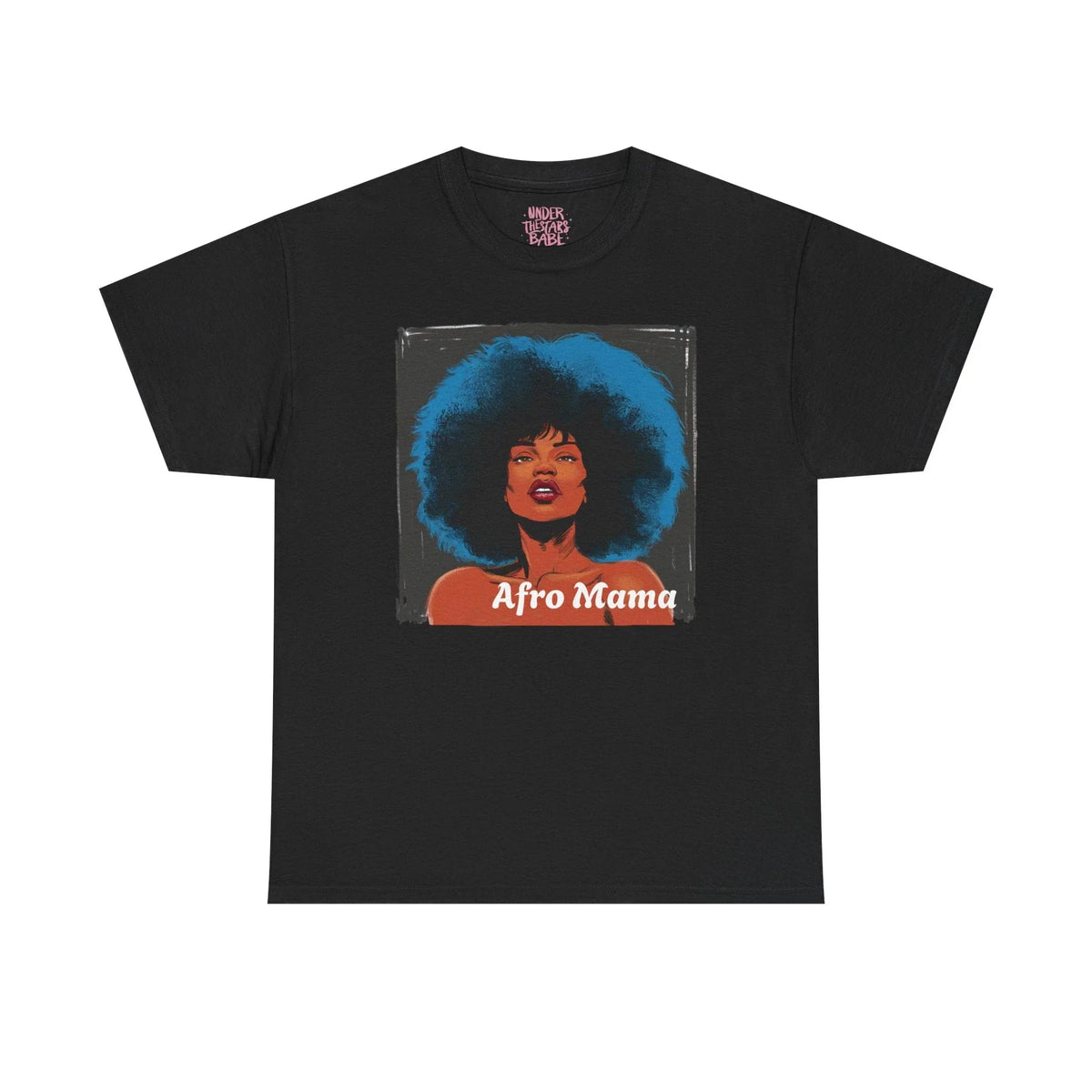 Afro Mama Unisex Tee | Bold Cultural Style & Comfort - underthestarsbabe