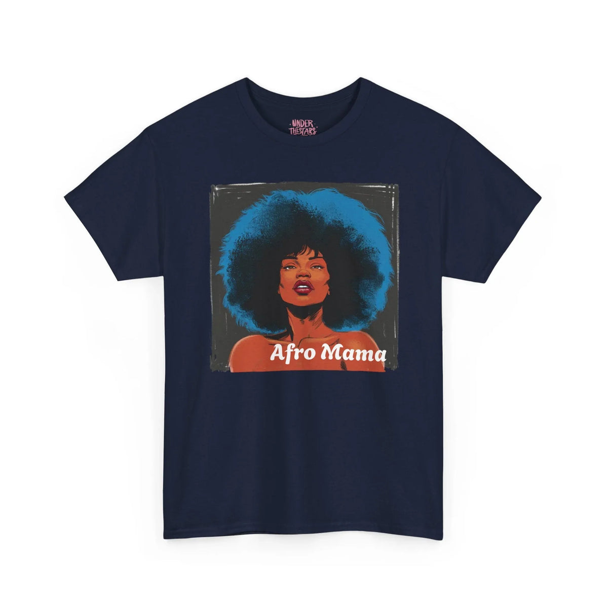 Afro Mama Unisex Tee | Bold Cultural Style & Comfort - underthestarsbabe