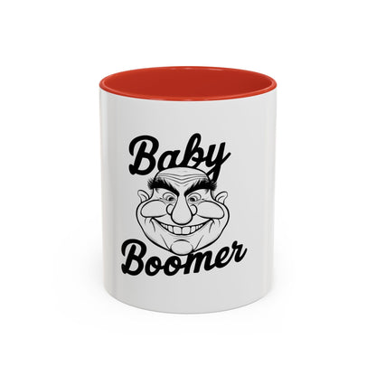 Baby Boomer Accent Coffee Mug (11, 15oz) - underthestarsbabe