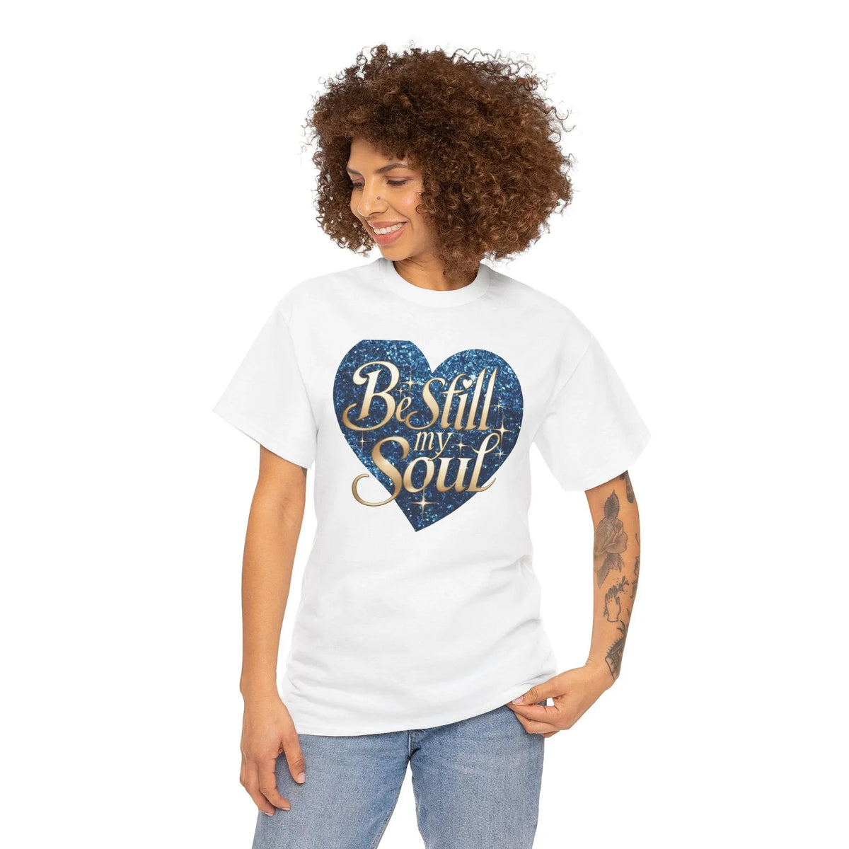 Be Still My Soul Unisex Heavy Cotton Tee - underthestarsbabe