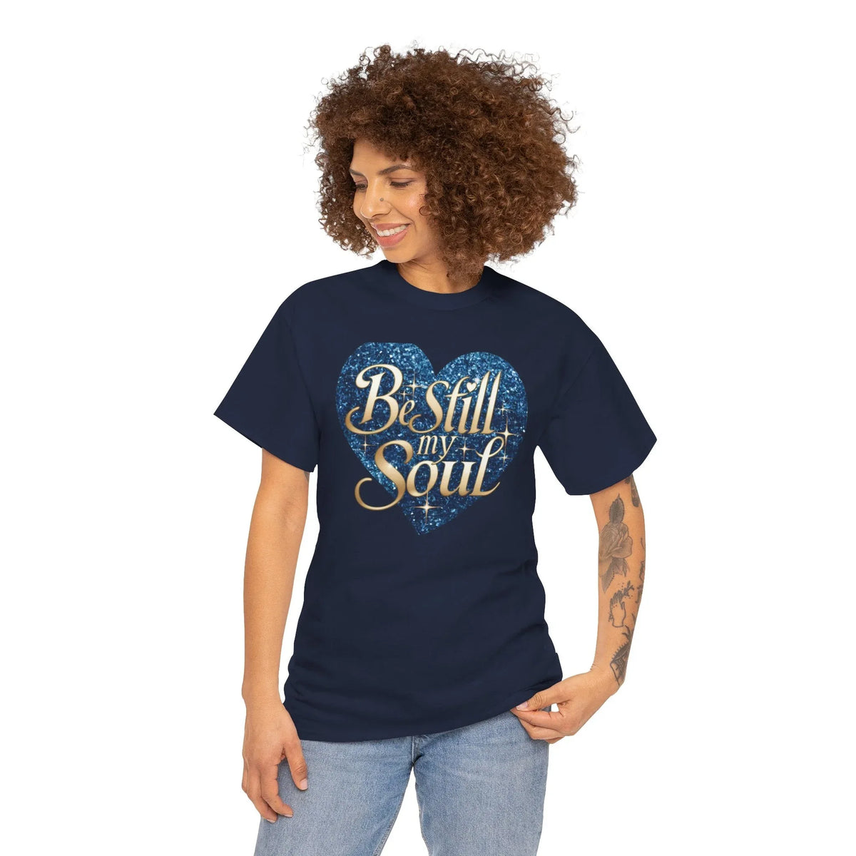 Be Still My Soul Unisex Heavy Cotton Tee - underthestarsbabe