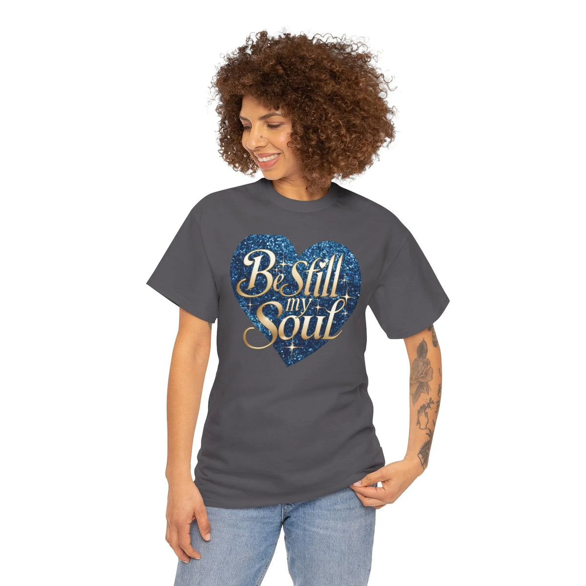 Be Still My Soul Unisex Heavy Cotton Tee - underthestarsbabe