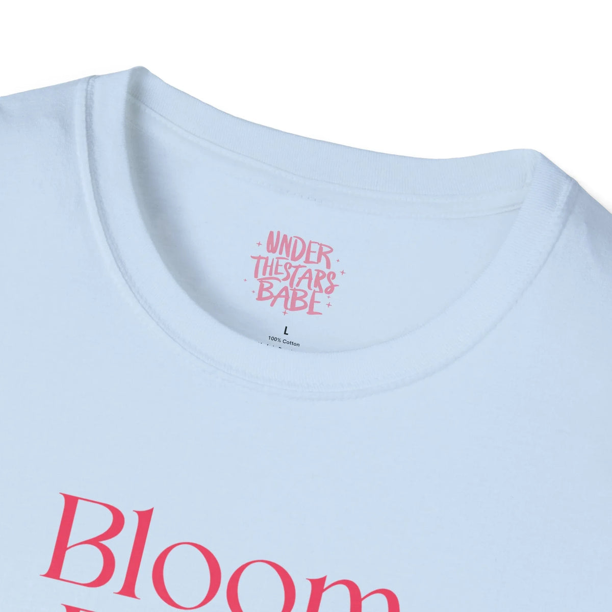 Bloom From Within Floral Inspirational T-Shirt - underthestarsbabe