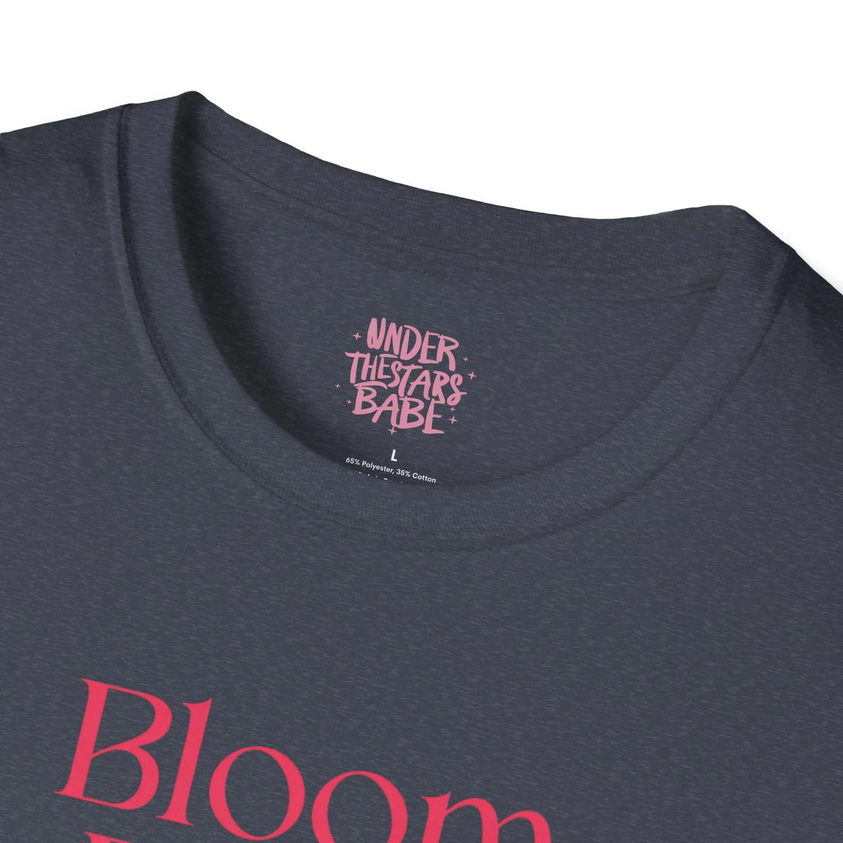 Bloom From Within Floral Inspirational T-Shirt - underthestarsbabe