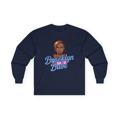 Brooklyn Babe Long Sleeve Tee - underthestarsbabe