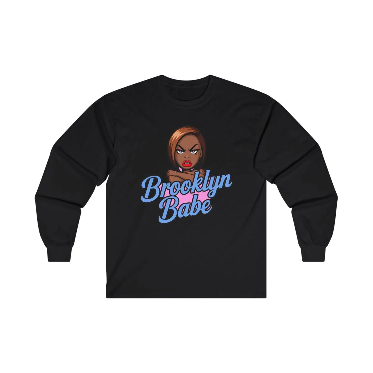 Brooklyn Babe Long Sleeve Tee - Under The Stars Babe - underthestarsbabe