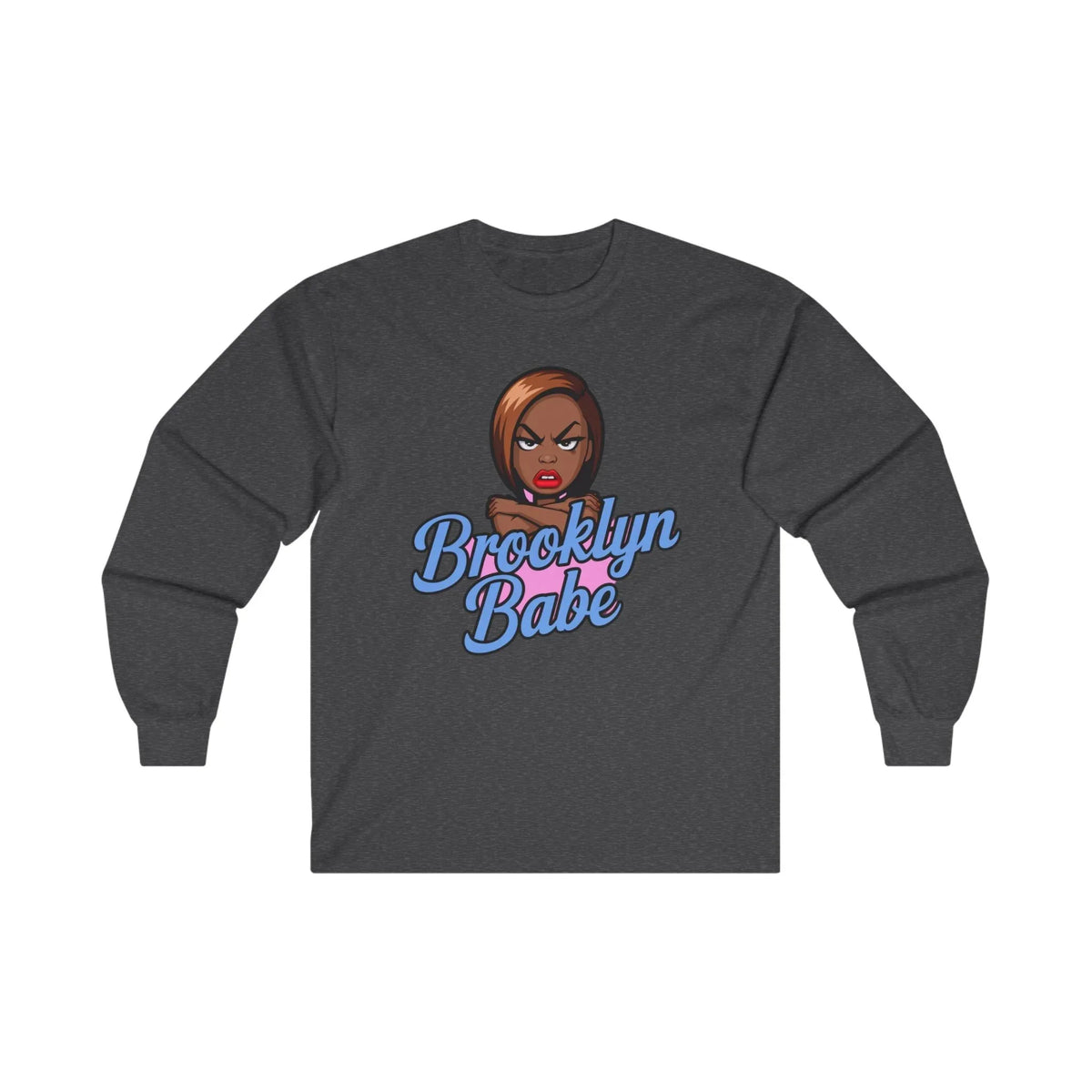 Brooklyn Babe Long Sleeve Tee - Under The Stars Babe - underthestarsbabe