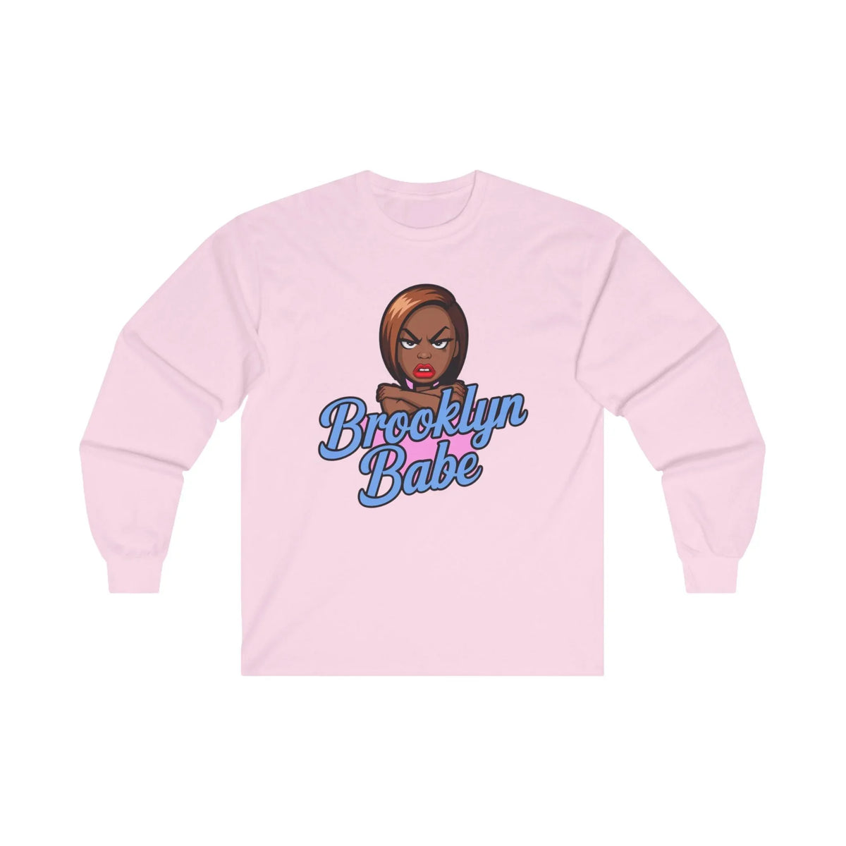 Brooklyn Babe Long Sleeve Tee - Under The Stars Babe - underthestarsbabe