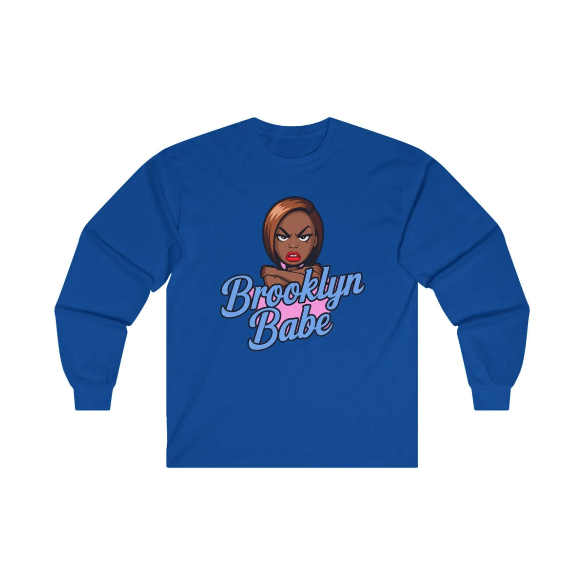 Brooklyn Babe Long Sleeve Tee - Under The Stars Babe - underthestarsbabe