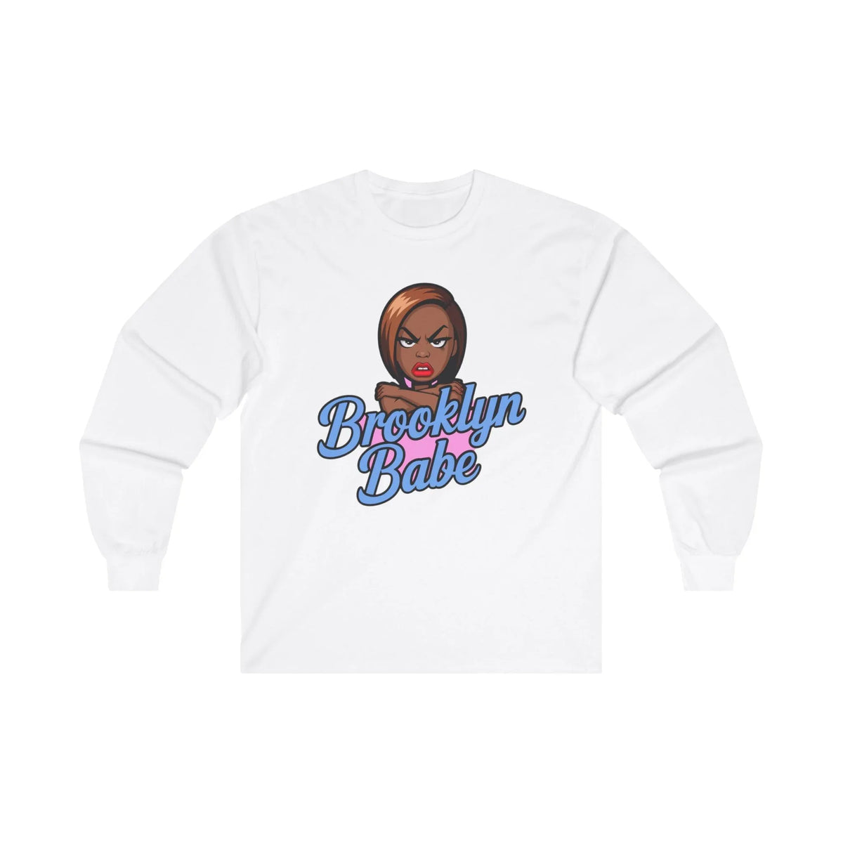 Brooklyn Babe Long Sleeve Tee - Under The Stars Babe - underthestarsbabe