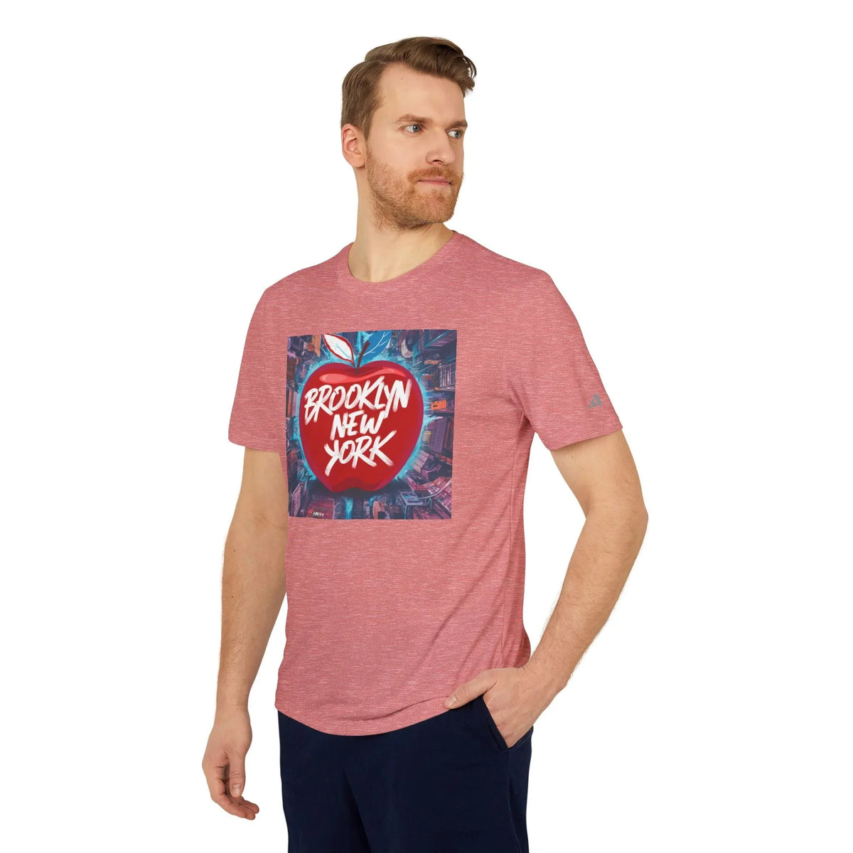 Brooklyn NY Adidas® Unisex Sport T-Shirt - Under The Stars Babe - underthestarsbabe
