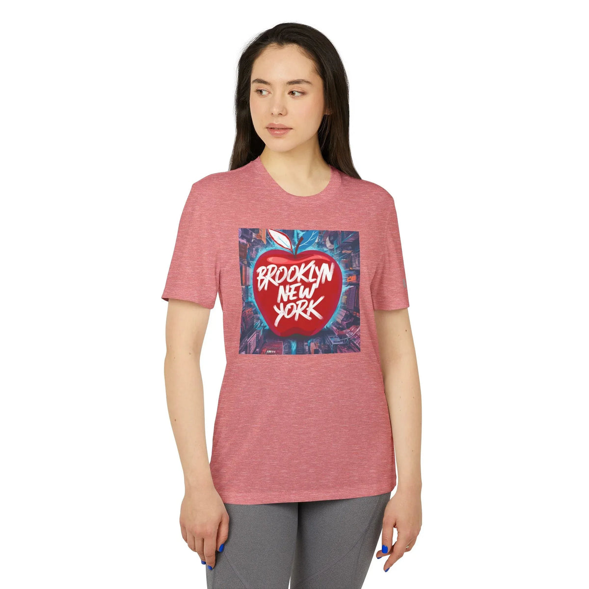 Brooklyn NY Adidas® Unisex Sport T-Shirt - Under The Stars Babe - underthestarsbabe