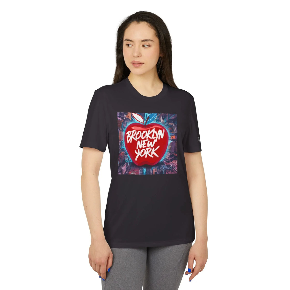 Brooklyn NY Adidas® Unisex Sport T-Shirt - Under The Stars Babe - underthestarsbabe
