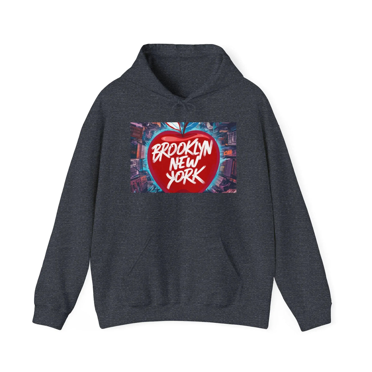 Brooklyn NY Unisex Cotton Hoodie - Under The Stars Babe - underthestarsbabe