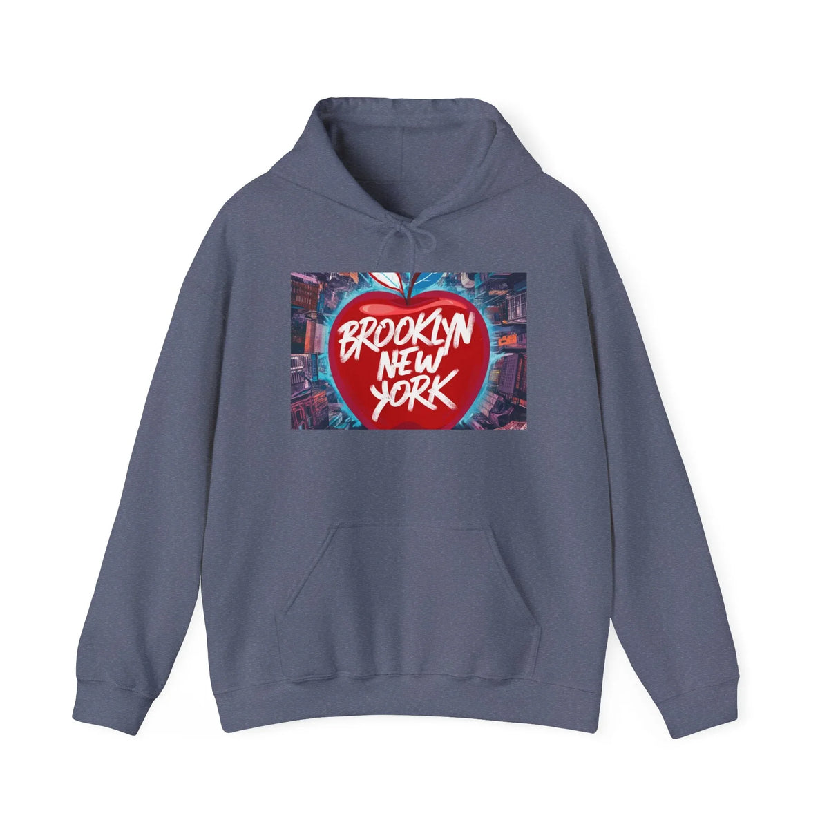 Brooklyn NY Unisex Cotton Hoodie - Under The Stars Babe - underthestarsbabe