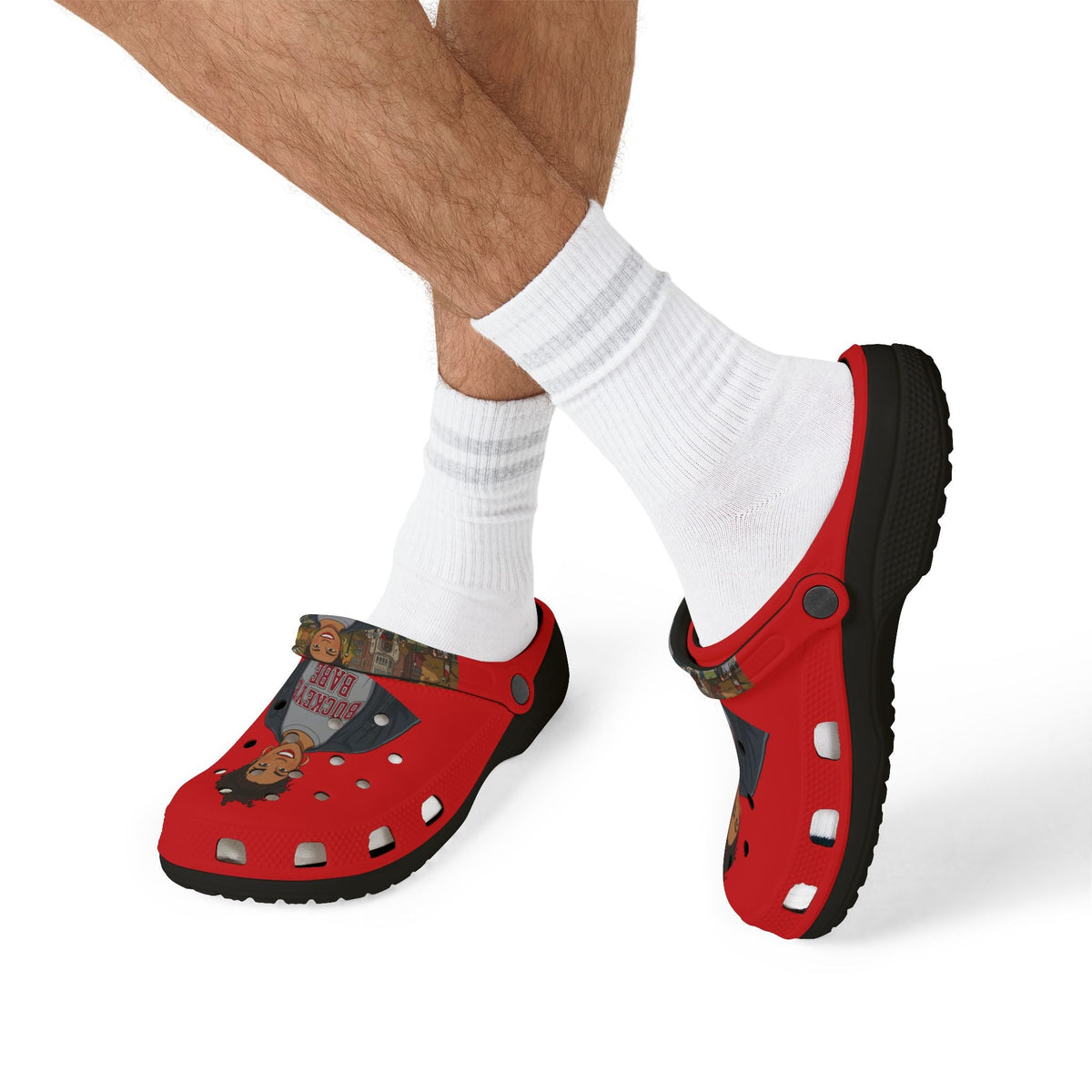 Buckeye Babe EVA Foam Clogs -Slip-On Shoes - underthestarsbabe.shop