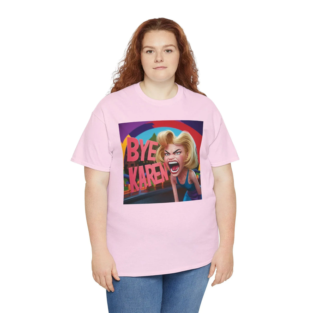 Bye Karen Unisex Heavy Cotton Tee - Funny & Bold - Under the Stars Babe - underthestarsbabe