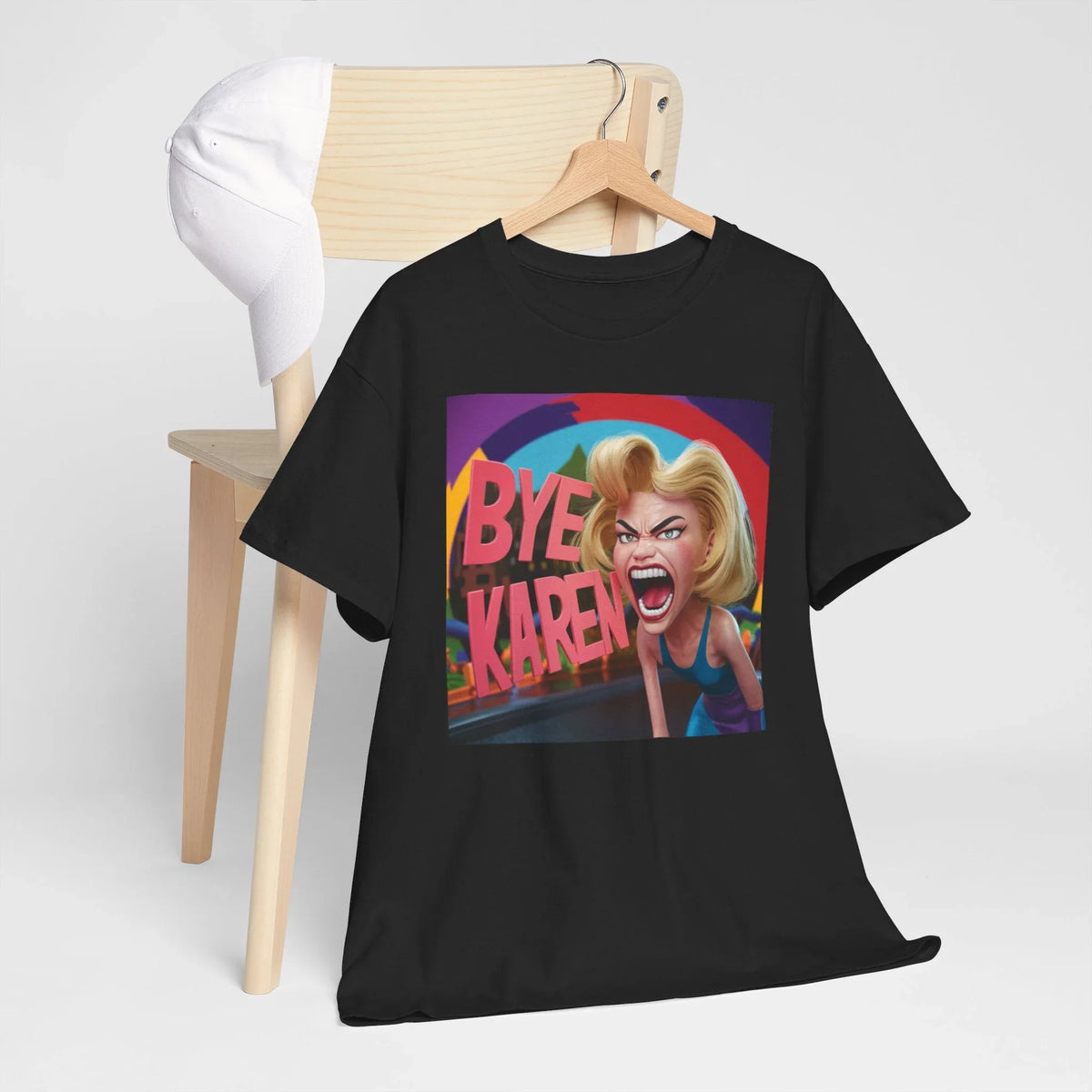 Bye Karen Unisex Heavy Cotton Tee - Funny & Bold - Under the Stars Babe - underthestarsbabe