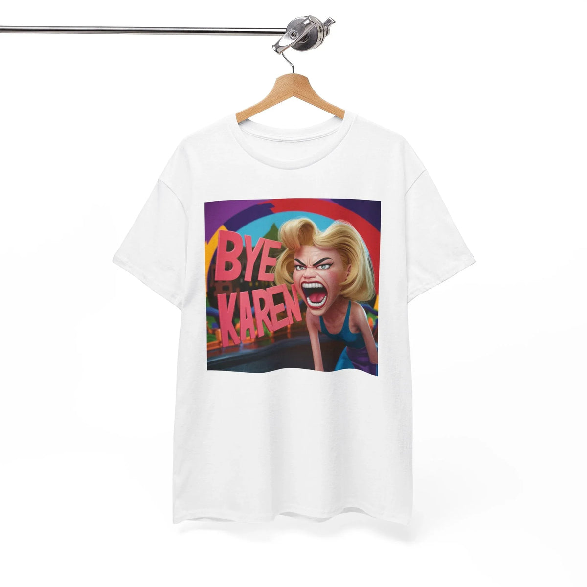 Bye Karen Unisex Heavy Cotton Tee - Funny & Bold - Under the Stars Babe - underthestarsbabe