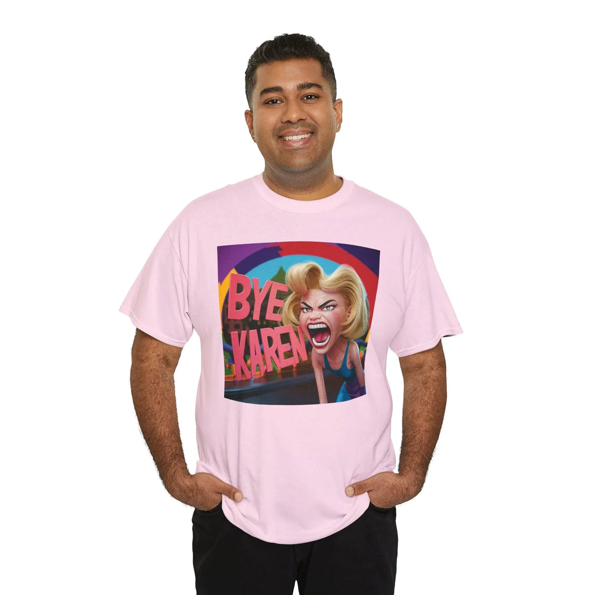 Bye Karen Unisex Heavy Cotton Tee - Funny & Bold - Under the Stars Babe - underthestarsbabe
