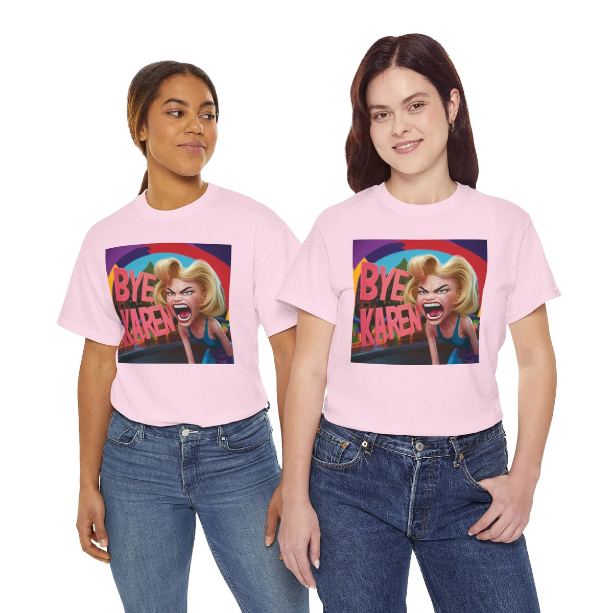 Bye Karen Unisex Heavy Cotton Tee - Funny & Bold - Under the Stars Babe - underthestarsbabe