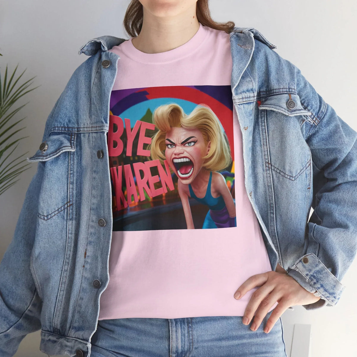 Bye Karen Unisex Heavy Cotton Tee - Funny & Bold - Under the Stars Babe - underthestarsbabe