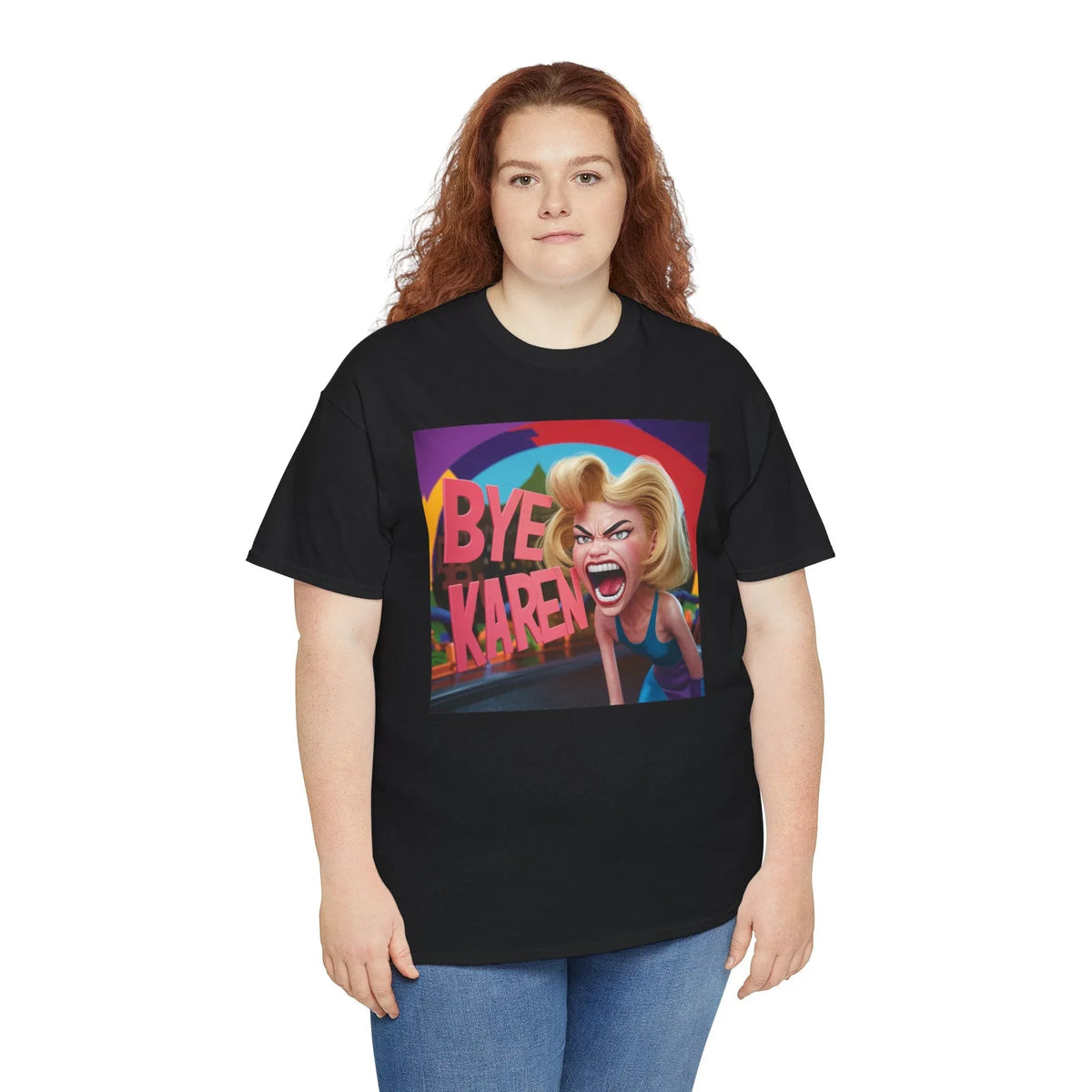 Bye Karen Unisex Heavy Cotton Tee - Funny & Bold - Under the Stars Babe - underthestarsbabe