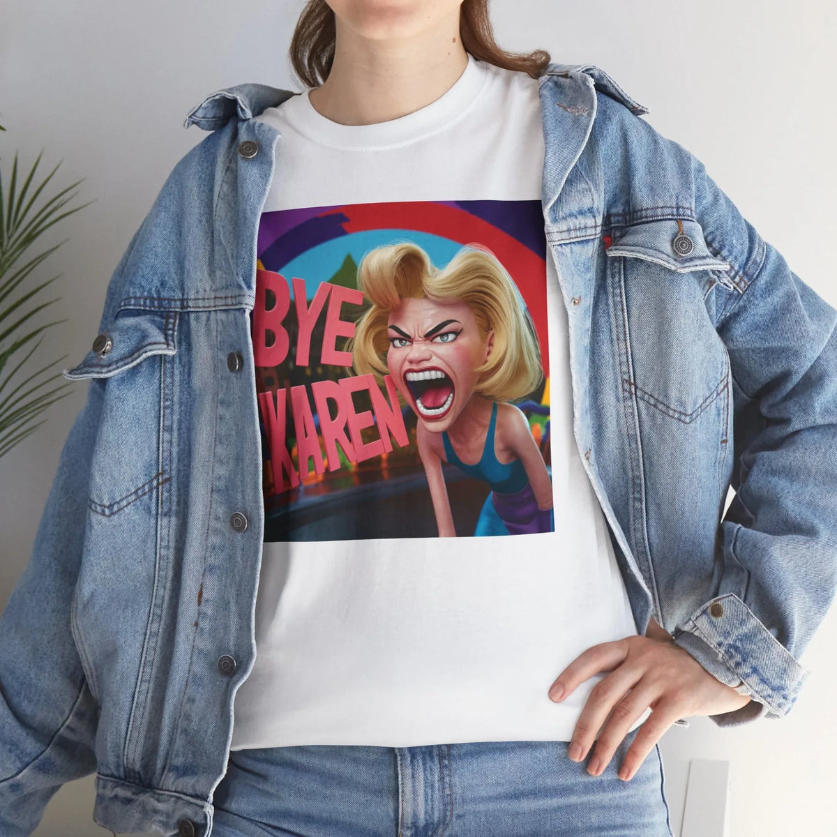 Bye Karen Unisex Heavy Cotton Tee - Funny & Bold - Under the Stars Babe - underthestarsbabe