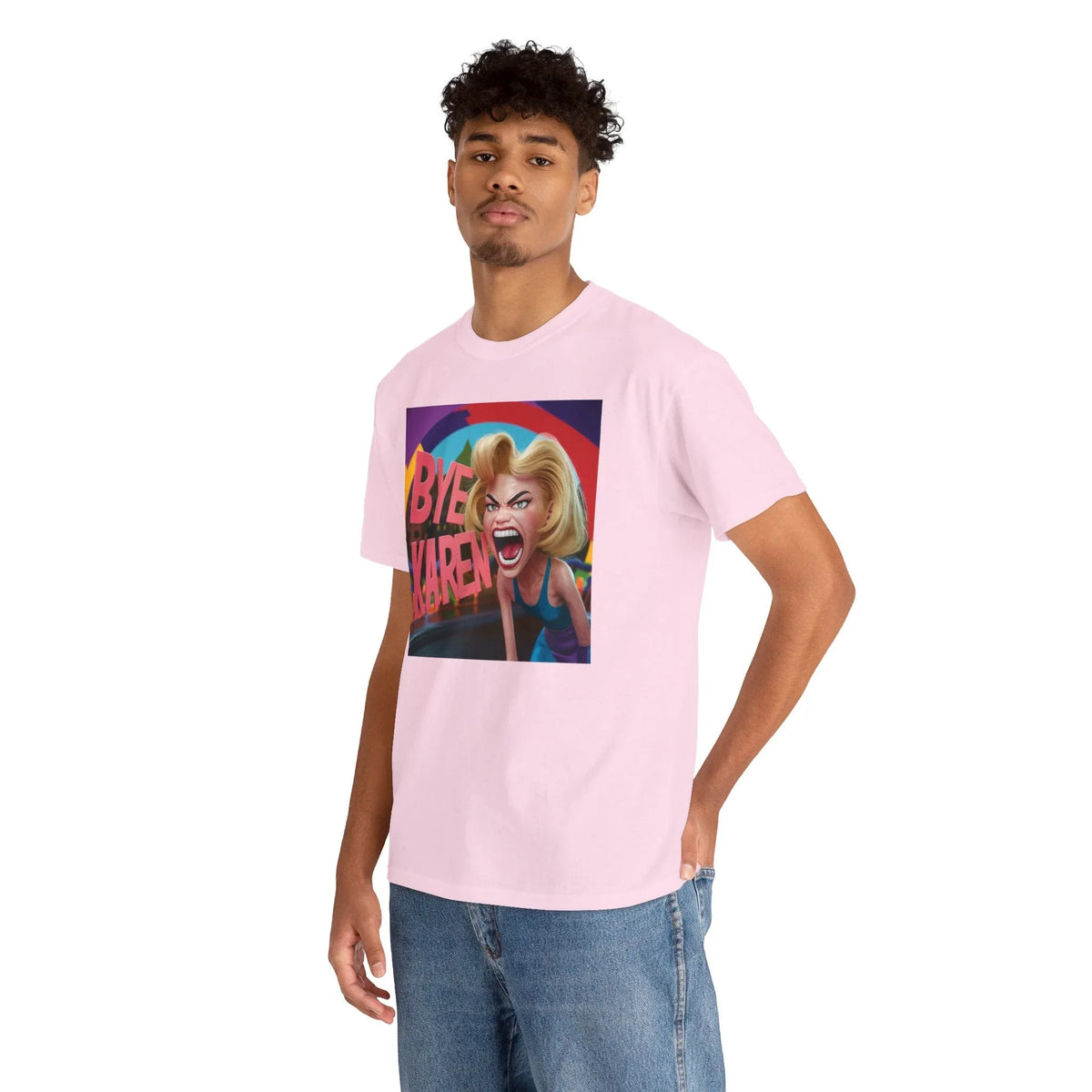 Bye Karen Unisex Heavy Cotton Tee - Funny & Bold - Under the Stars Babe - underthestarsbabe