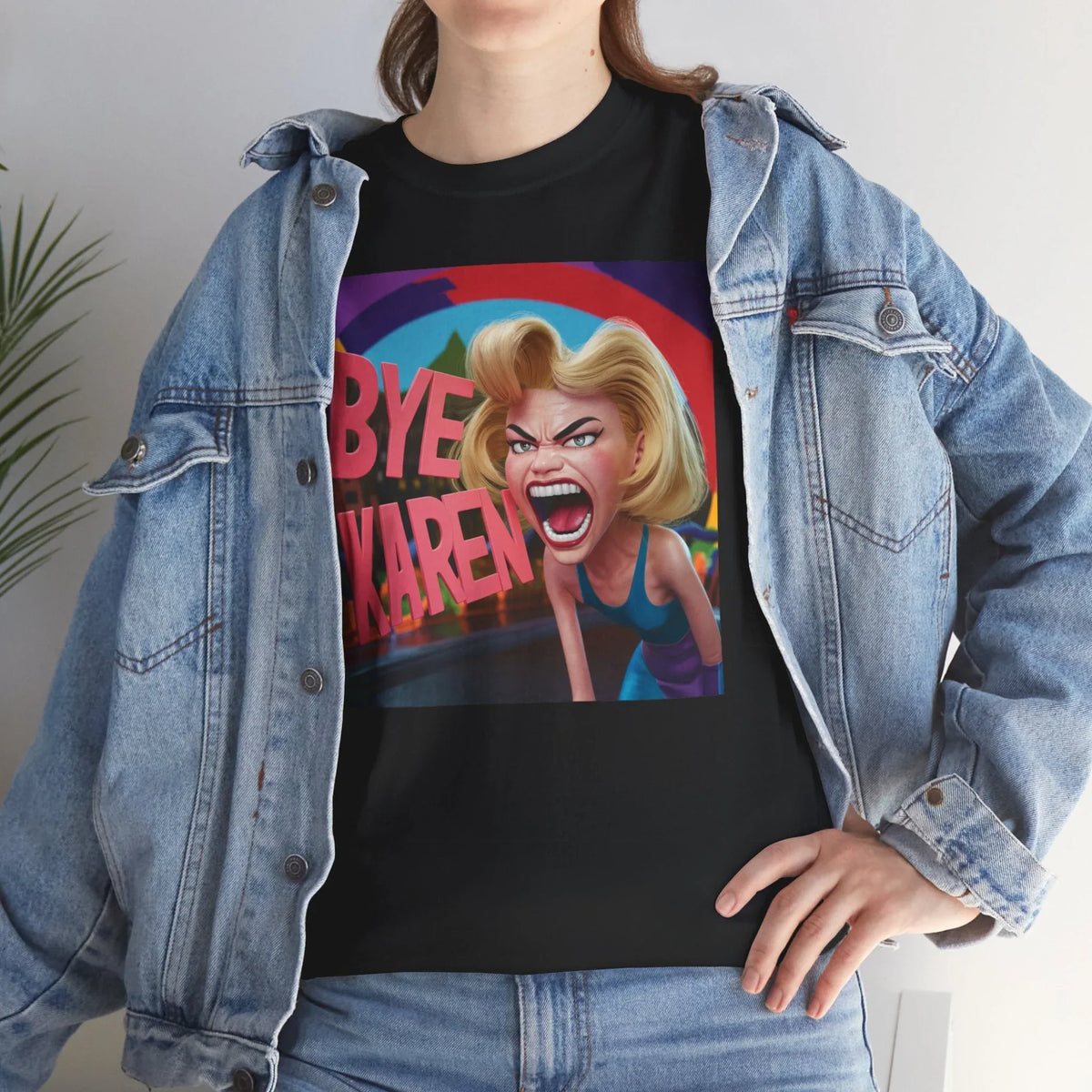 Bye Karen Unisex Heavy Cotton Tee - Funny & Bold - Under the Stars Babe - underthestarsbabe