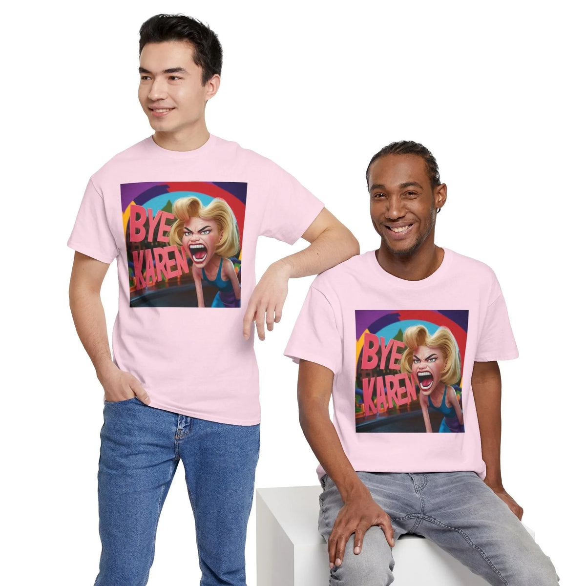Bye Karen Unisex Heavy Cotton Tee - Funny & Bold - Under the Stars Babe - underthestarsbabe